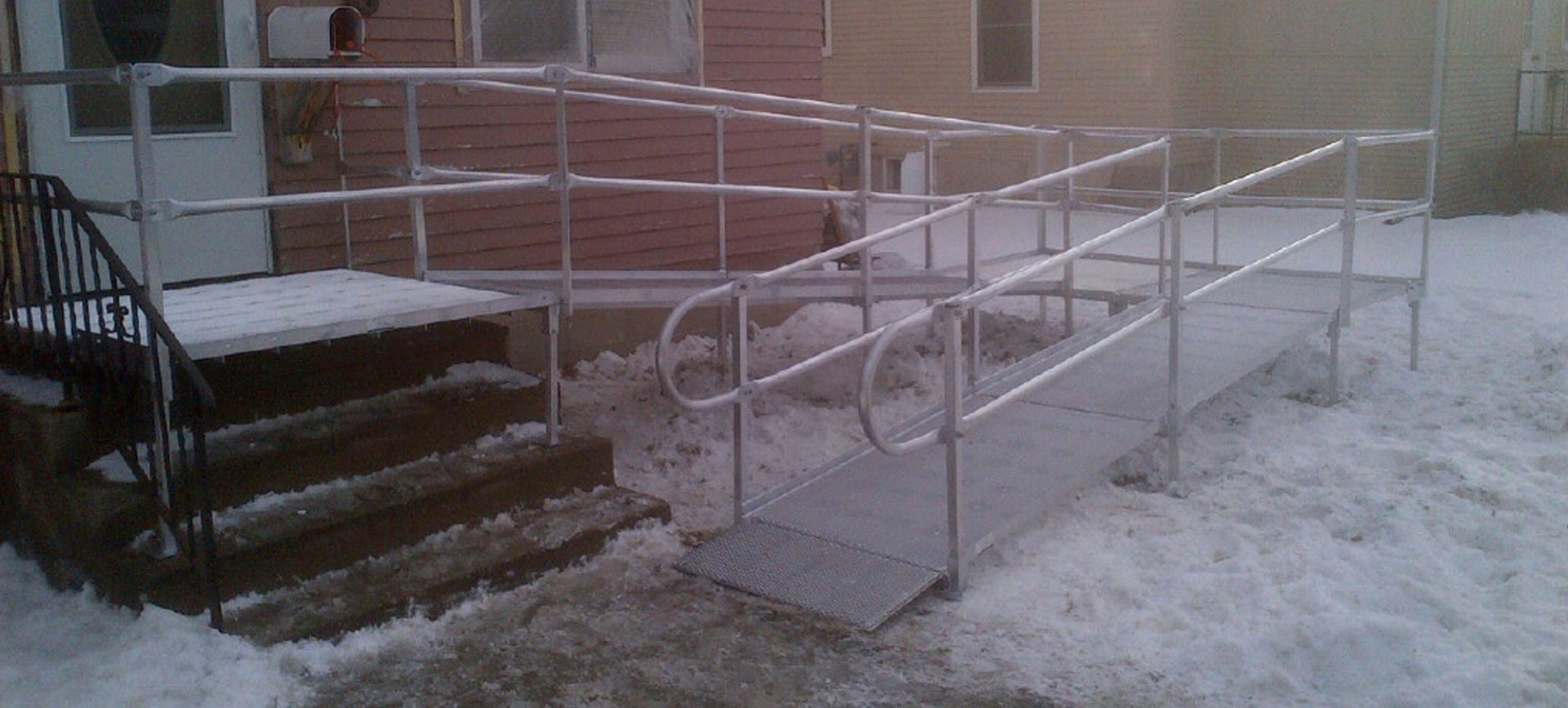 Maintain Your Wheelchair Ramp in the Snow - Snow on a Breeze Ramp