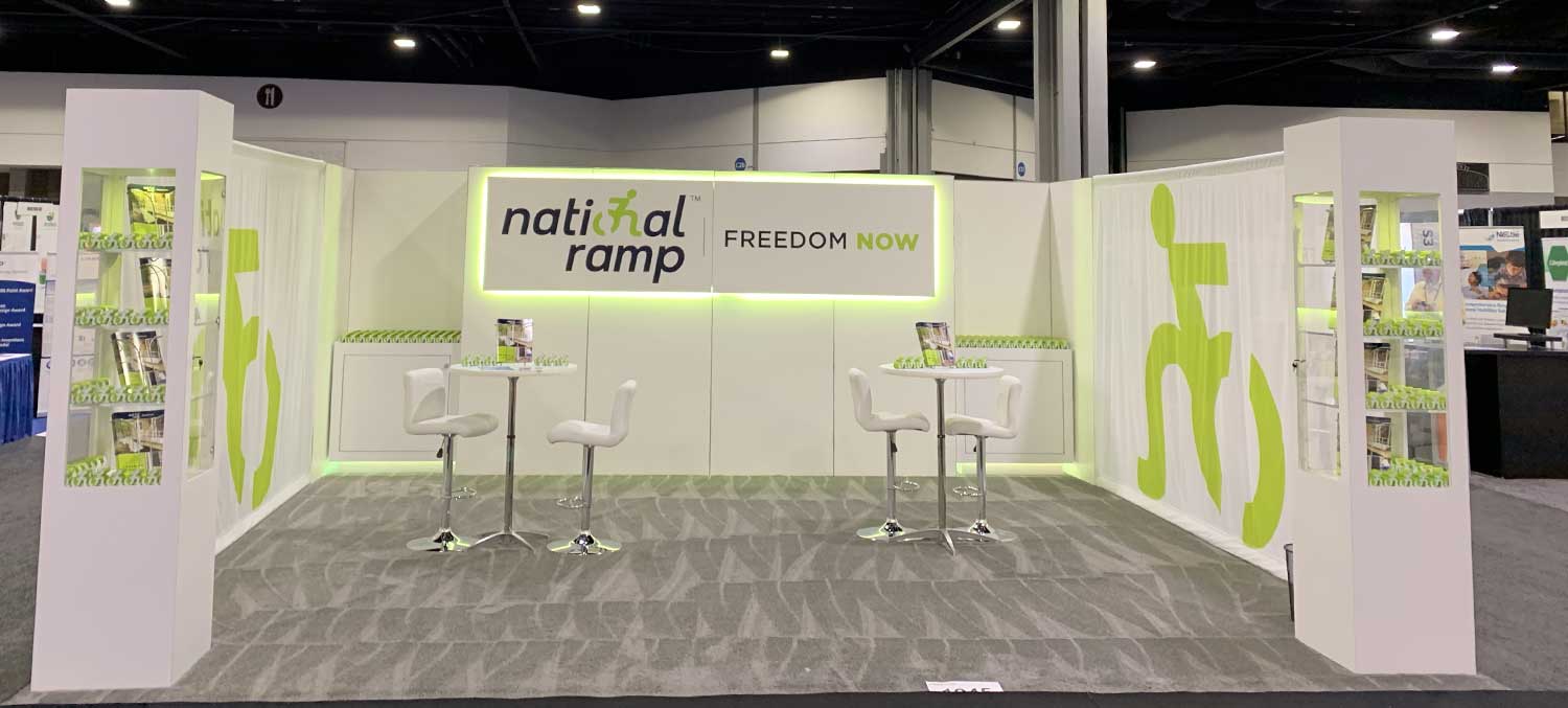 National Ramp Tradeshow Booth 2019 at Medtrade