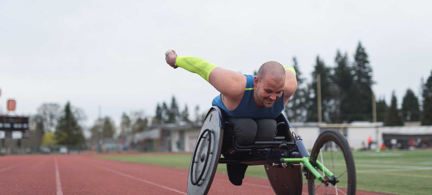 Wheelchair Racer - Adaptive Sports for Disabled People