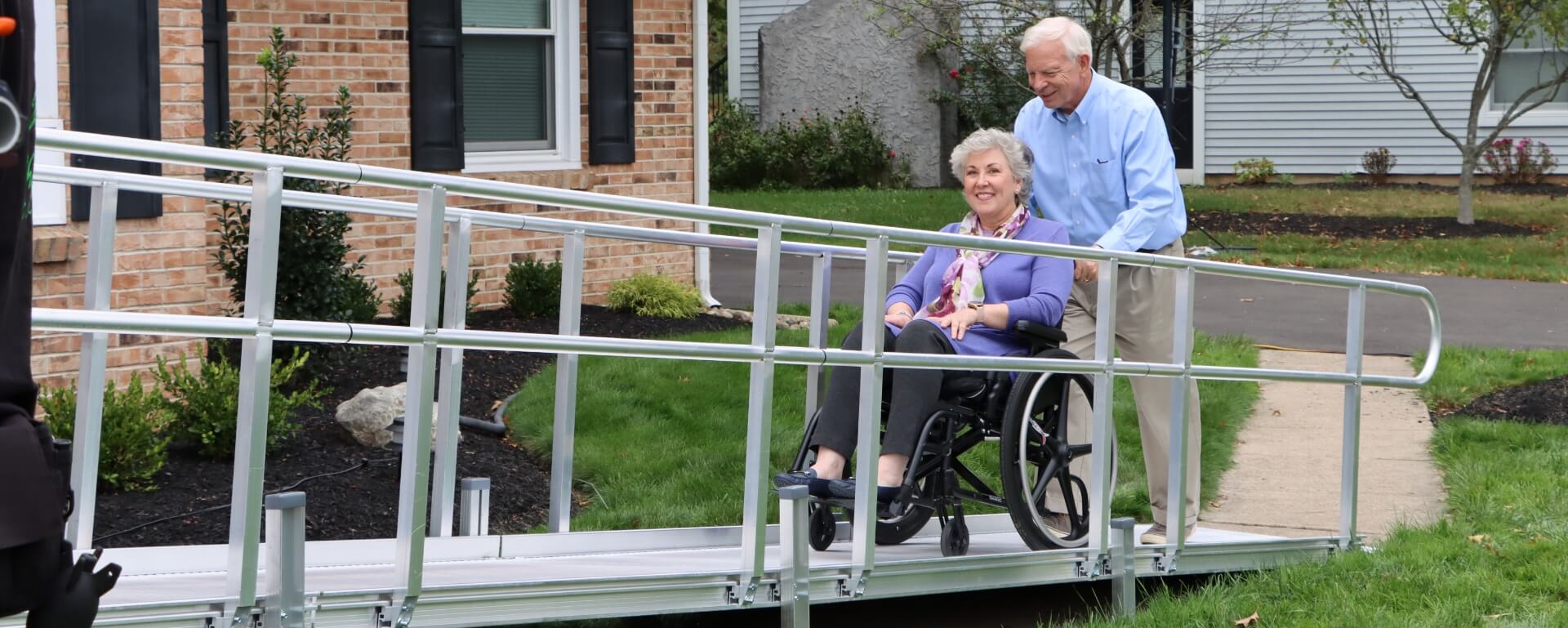 Handicap Wheelchair Ramp For Older Adults 