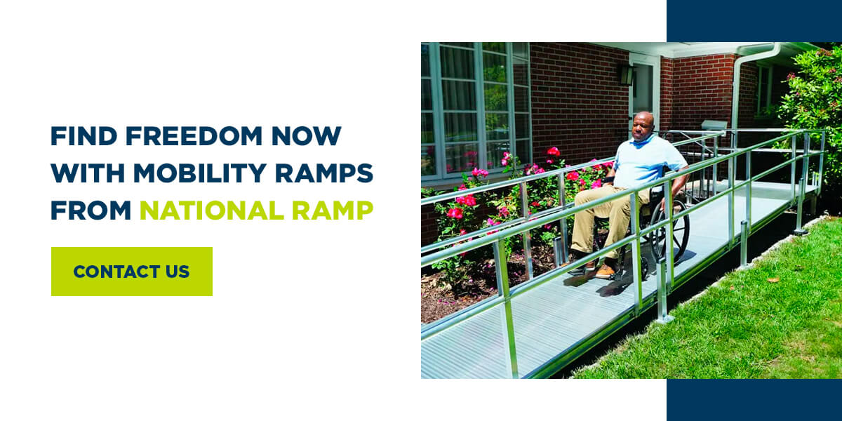 Find Freedom Now With Mobility Ramps From National Ramp