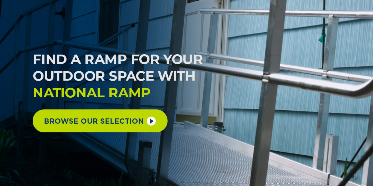 Find a Ramp for Your Outdoor Space With National Ramp