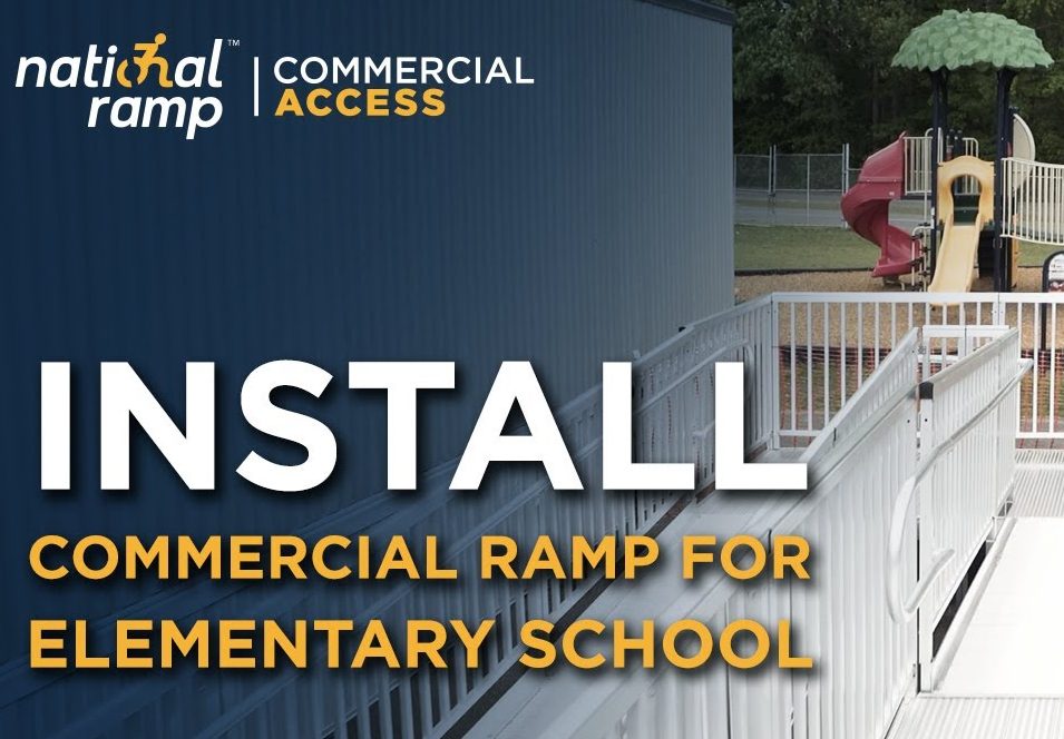 Install commercial ramps for elementary schools